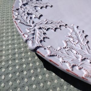 Vintage NWT Mud Pie Large Round Platter